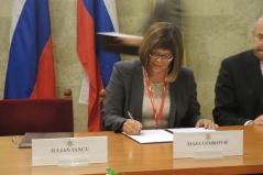 3 October 2014. The National Assembly Speaker at the 2nd Conference of Danube Parliamentarians in Budapest